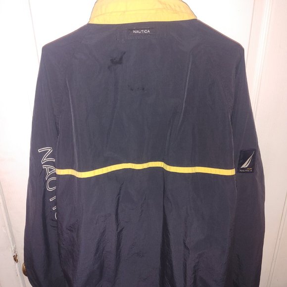 Men's Large Nautica Hoody Wind Breaker - Vintage  - NS 83 - Picture 5 of 5